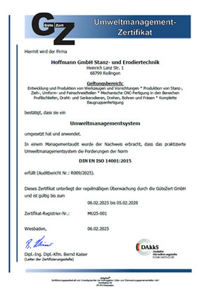 DIN EN ISO 14001:20158